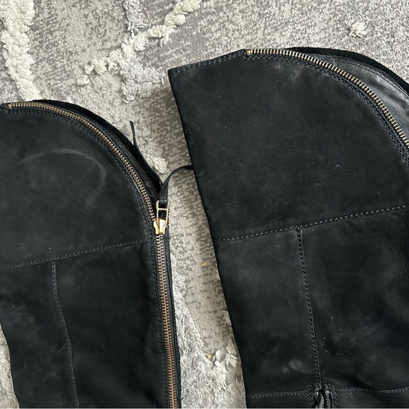 Steve by Steve Madden Over The Knee Suede Leather Boots Size 8.5 - Picture 5 of 6